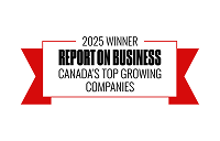 2025 winner logo for Canada's top growing companies award