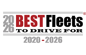 Best Fleets to Drive For logo, 2020-2026, featuring red and gray text